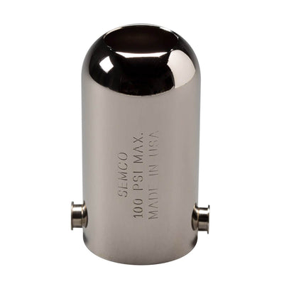 PPG - SEMCO® 2.5oz Metal Cartridge Retainers for 250 - A, 250B, 350 or 950 Gun with 100 PSI Pressure Rated Stainless Steel Color - 1 Unit / Box
