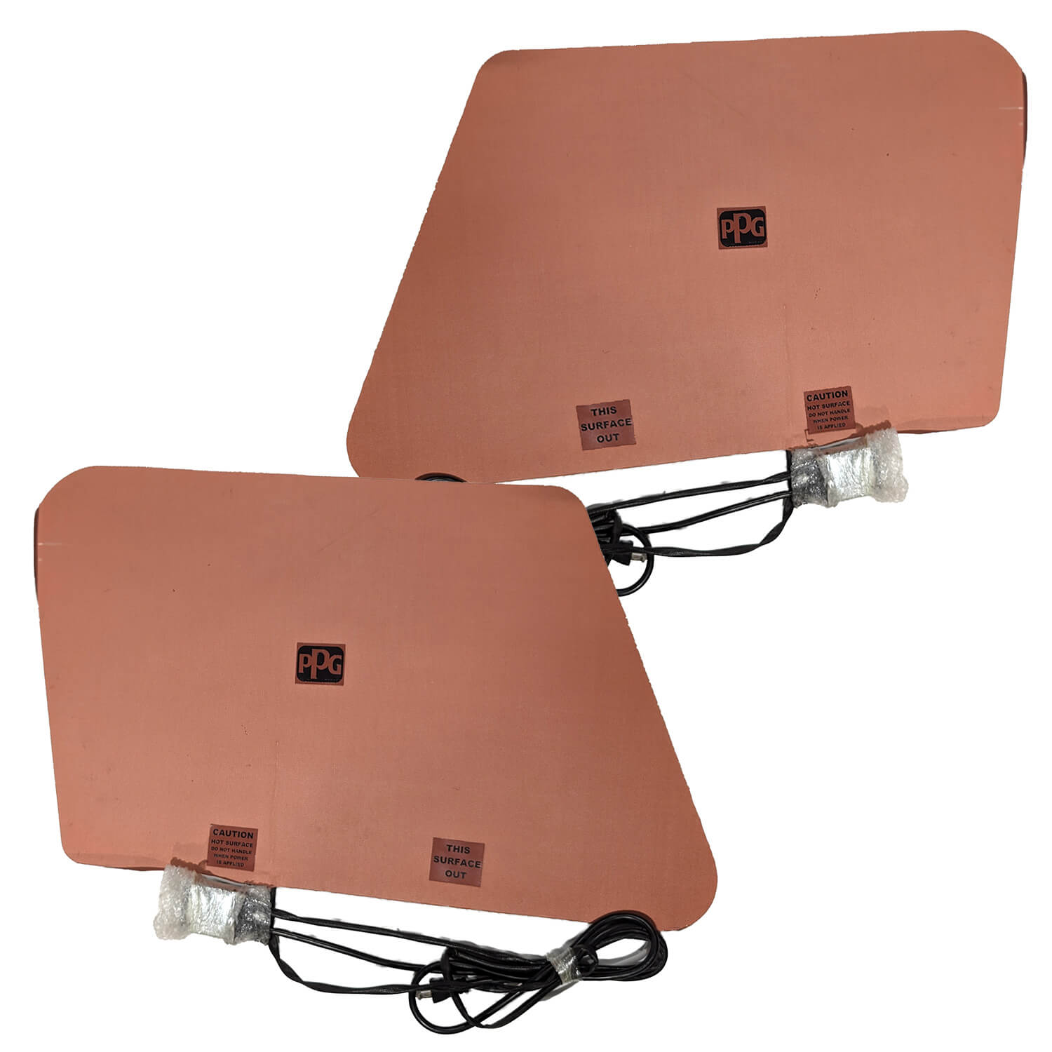 Aircraft Large Rectangle Windshield Heater Blankets