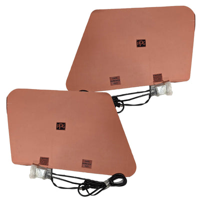 Aircraft Large Rectangle Windshield Heater Blankets