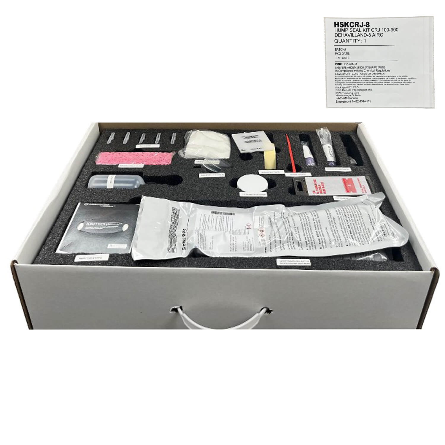 PPG Aerospace Business - De Havilland Hump Seal Repair Kits - 1 Kit / Box