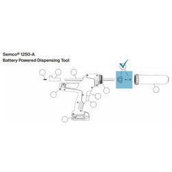 PPG - SEMCO® Expandable Piston Assembly Retainers for 1250A Dispensing Tool